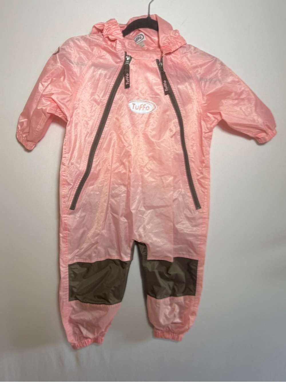 Tuffo Muddy Buddy 2T All-in-One Rain Suit | Pink Rainsuit, Tuffo